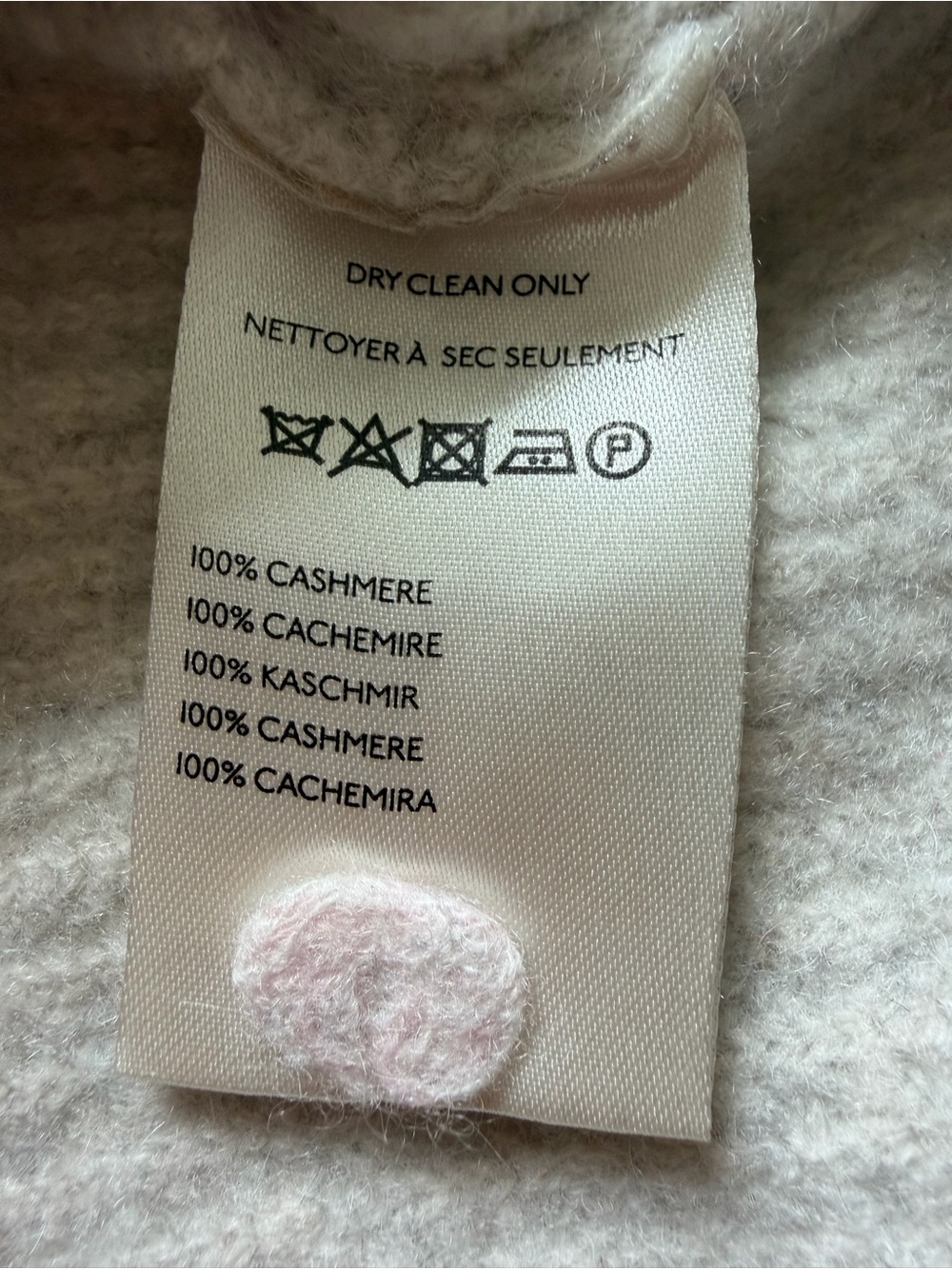 Pilcro Cashmere Cocoabella Mock-Neck Sweater Size M - Picture 5 of 8